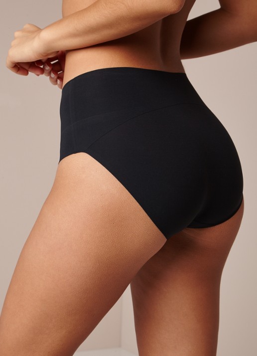 SPANX Undie-Tectable corrigerende naadloze slip - voorkant 2 zwart
