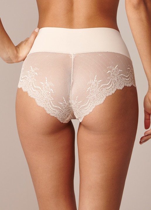 SPANX Undie-Tectable corrigerende slip met kant - achterkant 3 beige