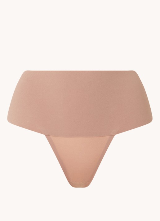 SPANX Undie-Tectable naadloze corrigende string - voorkant 4 lichtbruin