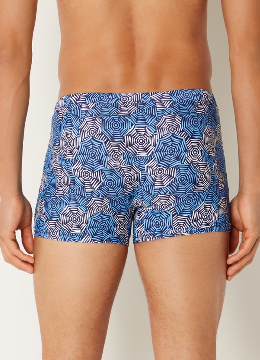Speedo  Escape zwemboxer met print - achterkant 4 blauw