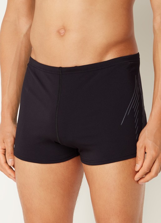 Speedo + H-Boom zwemboxer met logo - detail 2 zwart
