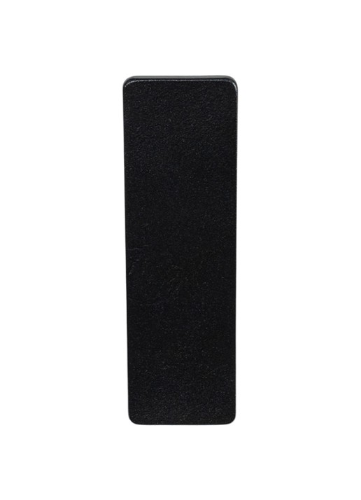 Spinder Angle 1 wandhaak 17 cm - voorkant 2 zwart