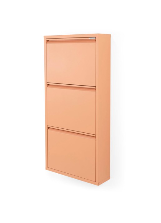 Spinder Billy 3 schoenenkast 50 cm met 3 vakken - detail 2 orange