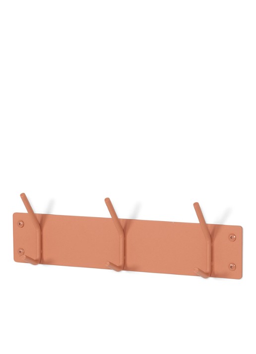 Spinder Fusion 3 kapstok 40 cm met 3 haken  - achterkant 3 orange