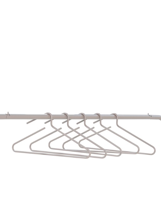 Spinder Hang-On kledinghanger set van 5 - detail zwart