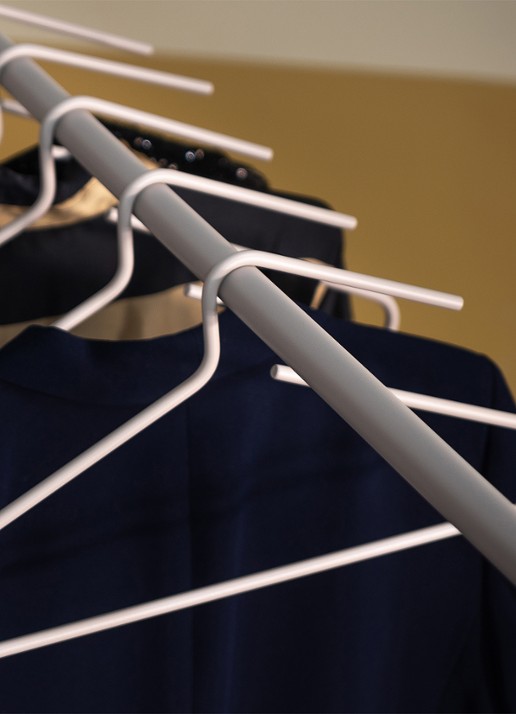 Spinder Hang-On kledinghanger set van 5 - detail 3 zwart