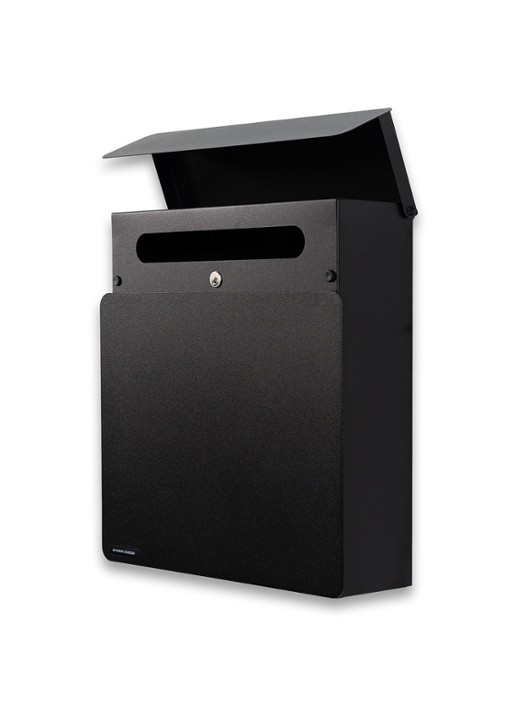 Spinder Inbox brievenbus 40 cm - detail 4 zwart