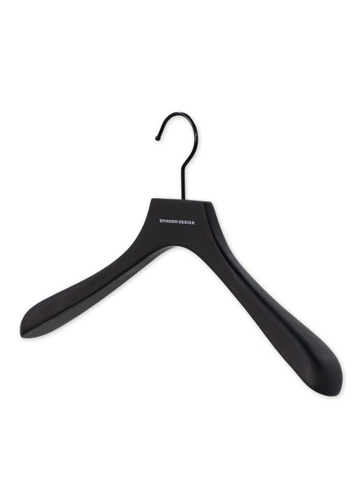 Spinder Lotus kledinghanger set van 5 - voorkant 2 zwart