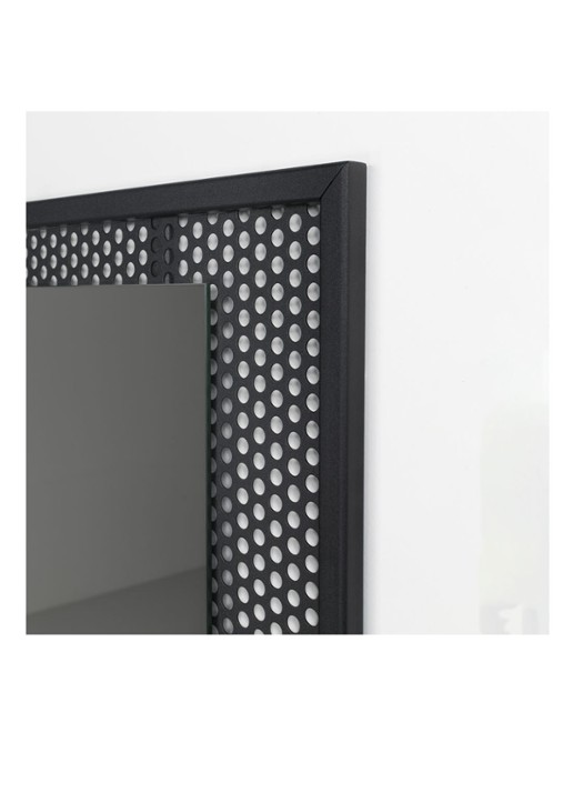 Spinder Mesh spiegel 45 x 45 cm - detail 5 zwart
