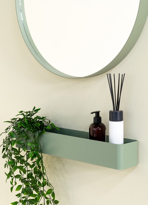 Spinder Multi 5 wandplank 8 cm - voorkant 2 groen
