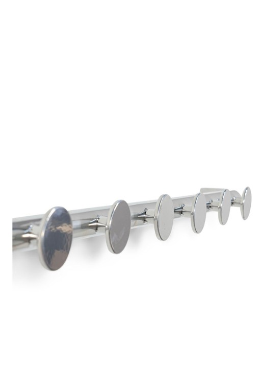 Spinder Retro 6 Wandkapstok - detail metallic