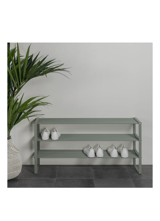 Spinder Rex 100 schoenenrek 100 cm - voorkant 2 khaki