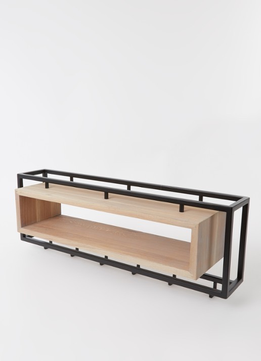 Spinder School 80 kapstok 78 cm - voorkant 2 zwart