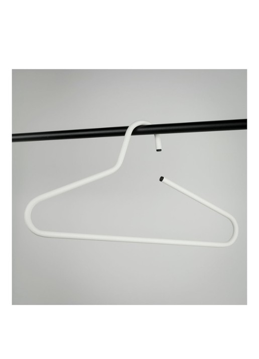Spinder Victorie kledinghanger set van 5 - voorkant 4 wit