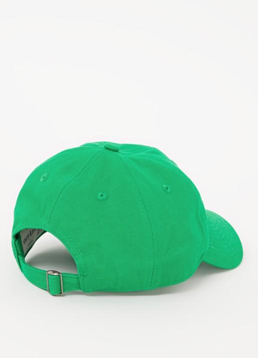 Sporty & Rich 1800 Health pet met borduring - detail groen