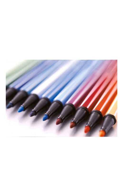 Stabilo Pen 68 Arty viltstiften set van 10  - detail 3 multicolor