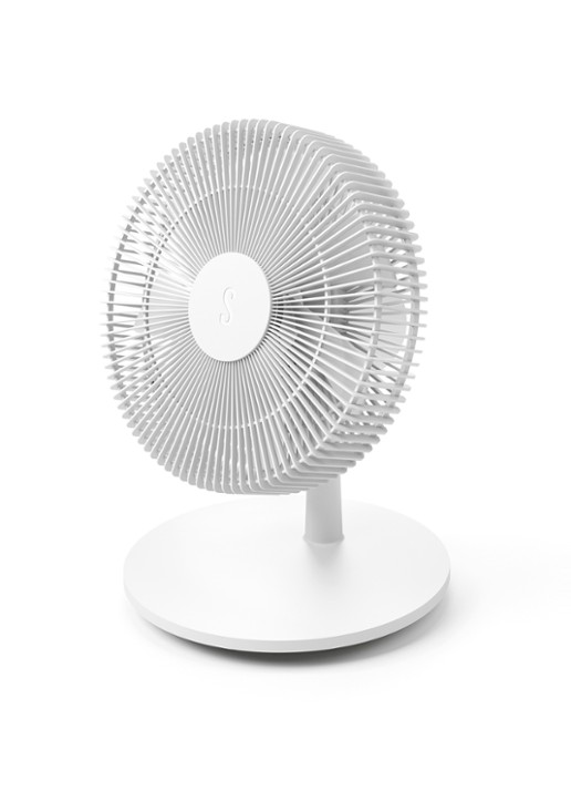 Stadler Form Finn vloer- en tafelventilator, verstelbaar 95,4 cm - detail wit