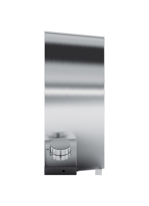 Stadler Form Q vloerventilator, 36 cm hoog - detail zilver