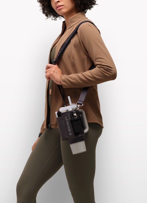 Stanley All-Day Quencher Carry-All crossbodytas voor 0,89 liter thermosfles - detail 3 zwart