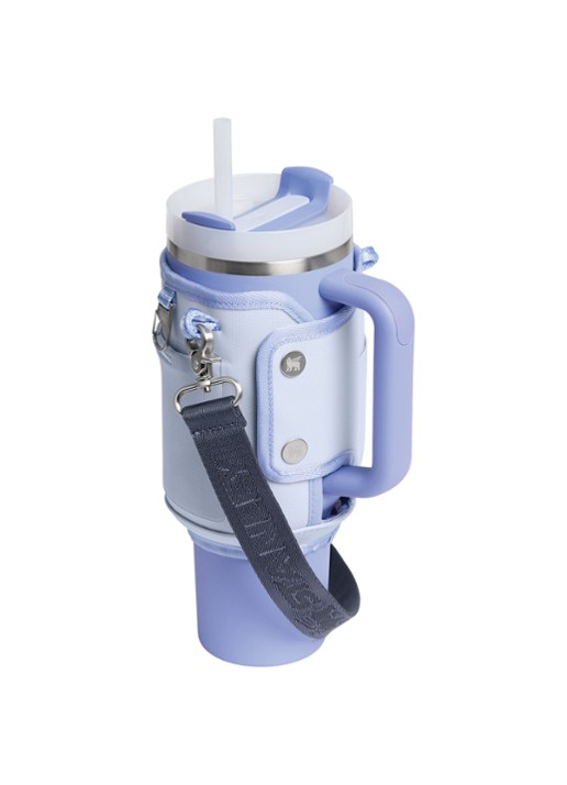 Stanley All-Day Quencher Carry-All crossbodytas voor 1,18 liter thermosfles - voorkant 2 blauw