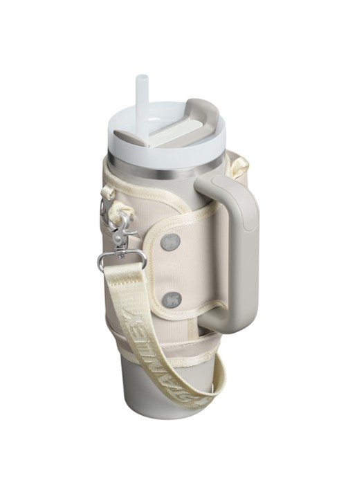 Stanley De All-Day Quencher® Carry-All crossbodytas voor 0,89 liter thermofles - voorkant 6 wit