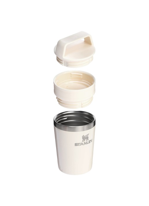 Stanley De Café-To-Go Travel thermosbeker 0,23 liter - voorkant 3 cream gloss / gebroken wit