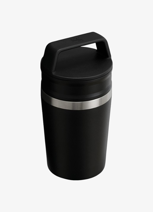 Stanley De Café-To-Go Travel thermosbeker 0,23 liter - achterkant 3 black / zwart