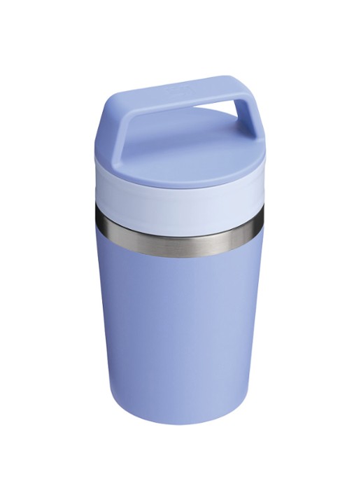 Stanley De Café-To-Go Travel thermosbeker 0,23 liter - achterkant hydrangea / lila