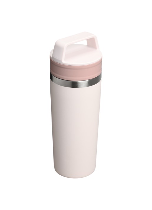 Stanley De Café-To-Go Travel thermosbeker 0,23 liter - achterkant 3 lichtroze