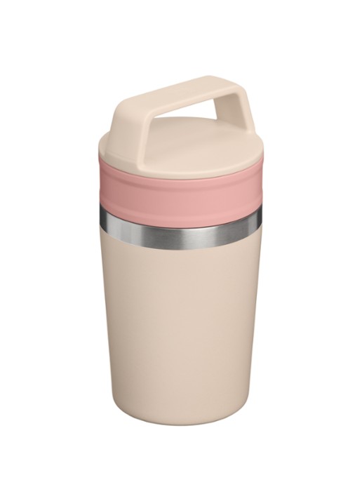 Stanley De Café-To-Go Travel thermosbeker 0,23 liter - achterkant 3 beige