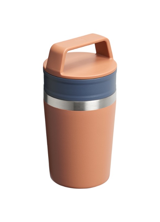Stanley De Café-To-Go Travel thermosbeker 0,23 liter - achterkant 3 oranjebruin