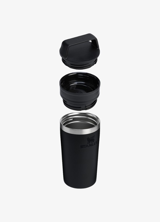 Stanley De Café-To-Go Travel thermosbeker 0,35 liter - voorkant 2 black / zwart