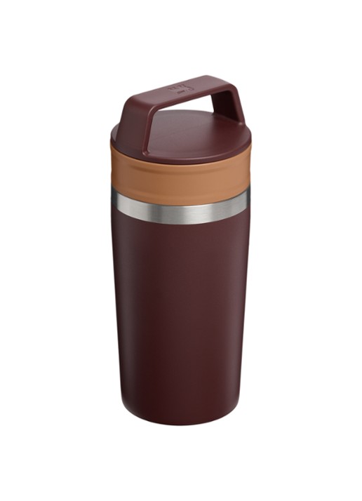 Stanley De Café-To-Go Travel thermosbeker 0,35 liter - achterkant donkerbruin