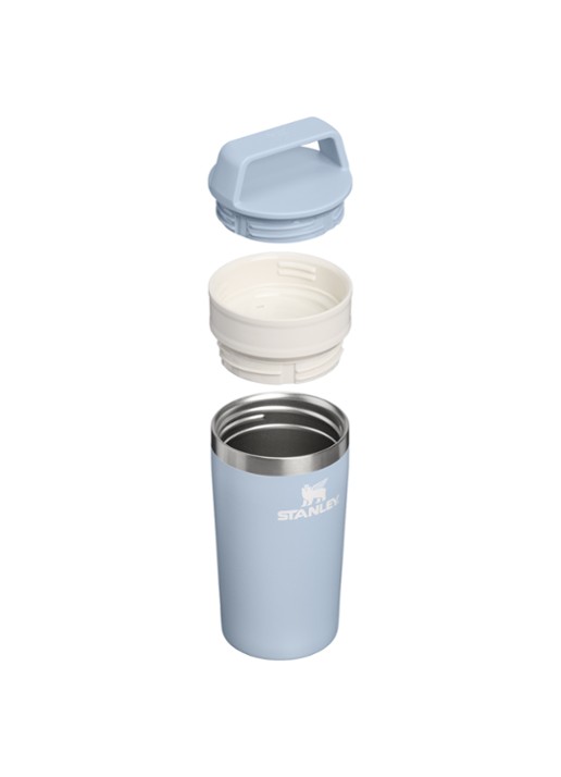 Stanley De Café-To-Go Travel thermosbeker 0,35 liter - achterkant blauw