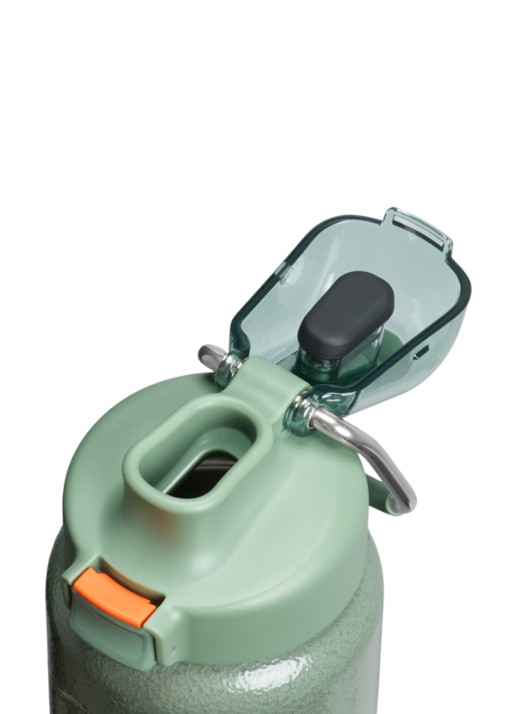 Stanley De Classic Wellspring waterfles 0,71 liter - voorkant 2 groen