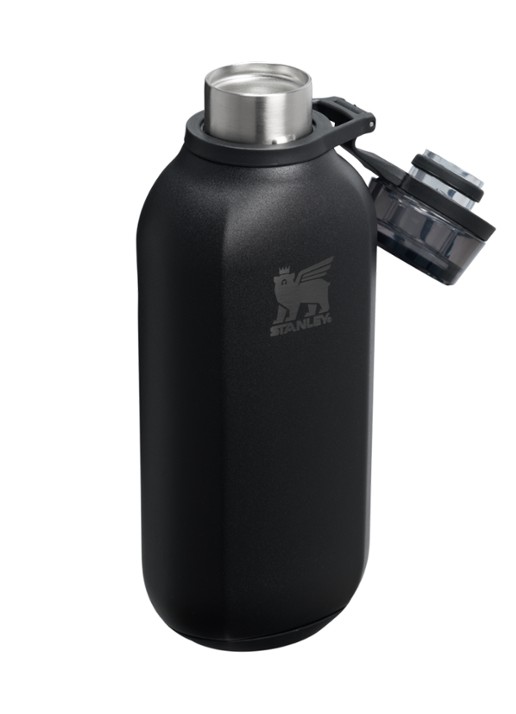 Stanley De Clutch waterfles 47 cl  - detail zwart