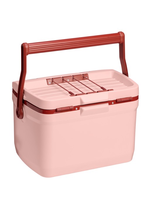 Stanley De Easy-Carry Outdoor koelbox 15,1 liter - achterkant lichtroze