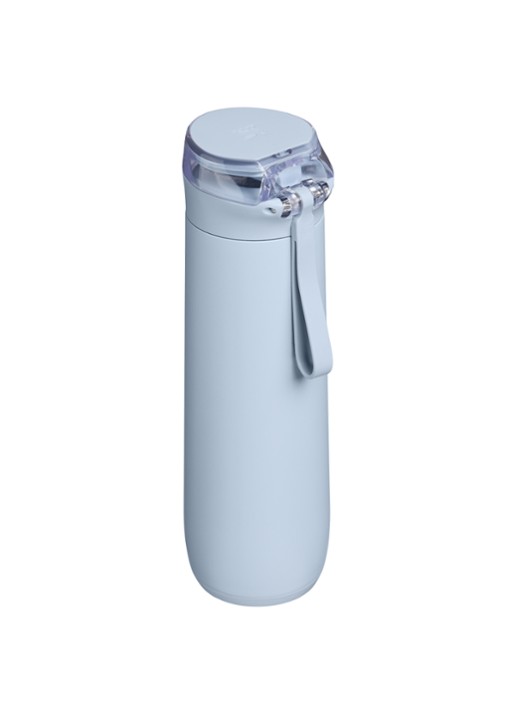 Stanley De Flowstate™ Spring waterfles 0,59 liter - achterkant 2 blauw