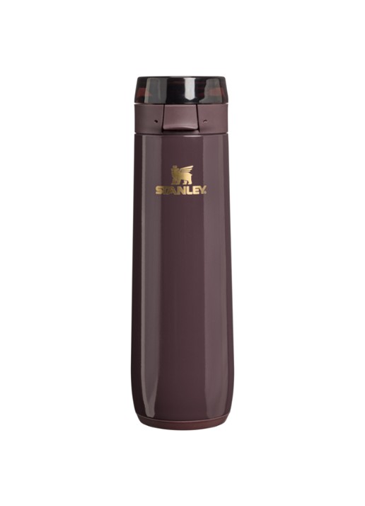 Stanley De Flowstate™ Spring waterfles 0,59 liter - voorkant aubergine