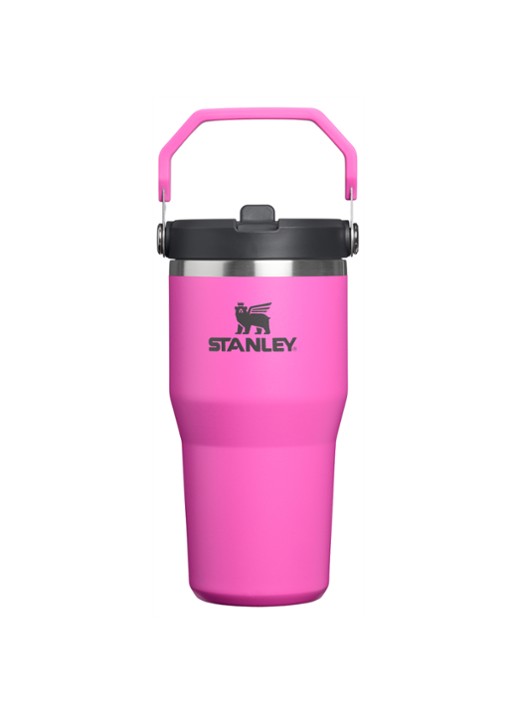 Stanley De IceFlow™ Flip Straw 2.0 waterfles 0,59 liter - voorkant 3 roze