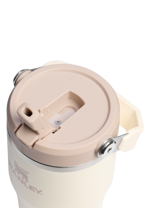 Stanley De IceFlow™ Flip Straw 2.0 waterfles 0,6 liter - detail beige
