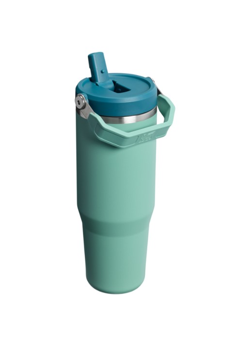 Stanley De IceFlow™ Flip Straw 2.0 waterfles 0,89 liter - achterkant 2 lichtgroen