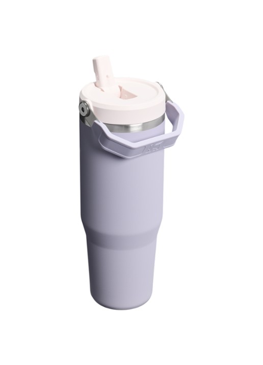 Stanley De IceFlow™ Flip Straw 2.0 waterfles 0,89 liter - achterkant 2 paars