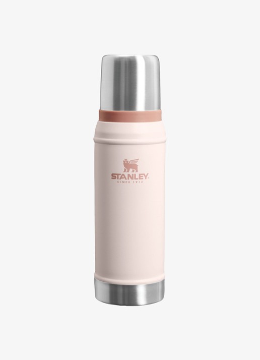 Stanley De Legendary Classic thermosfles 0,75 liter - voorkant rose quartz / lichtroze