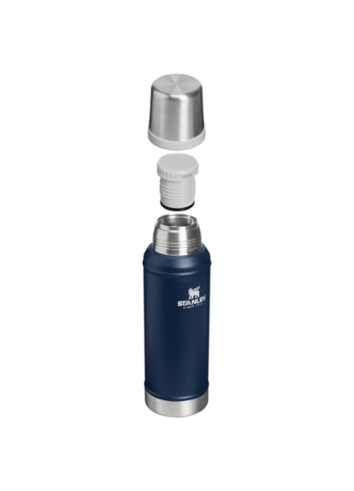 Stanley De Legendary Classic thermosfles 0,94 liter - detail donkerblauw