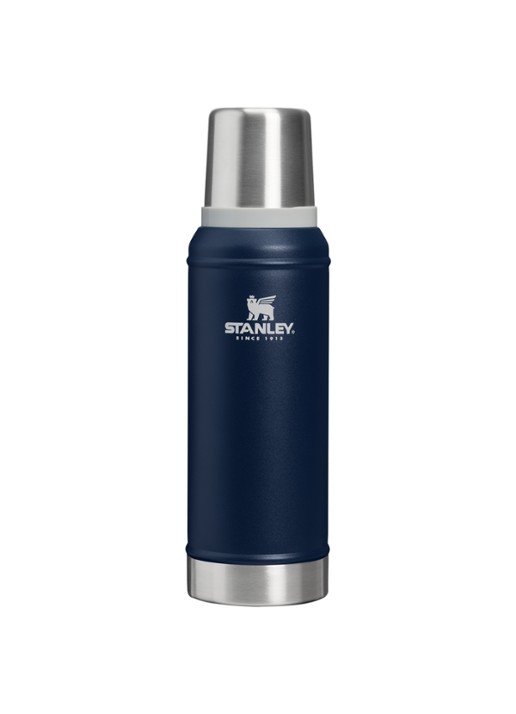 Stanley De Legendary Classic thermosfles 0,94 liter - voorkant 3 donkerblauw