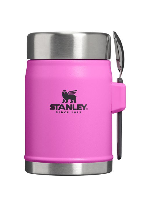 Stanley De Legendary Food Jar + Spork lunchbox 40 cl - voorkant 3 roze