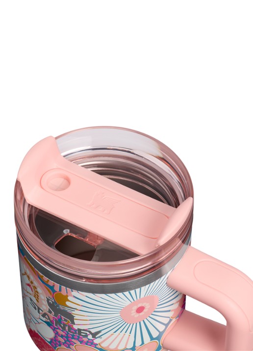 Stanley De Quencher H2.O FlowState™ thermosfles 0,59 liter - detail roze