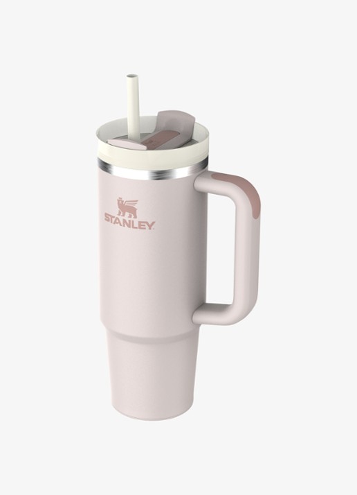 Stanley De Quencher® H2.O FlowState™ thermosfles 0,89 liter - detail 4 roze quartz 2.0 / lichtroze