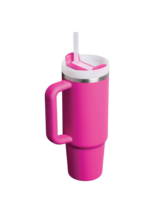 Stanley De Quencher® H2.O FlowState™ thermosfles 0,89 liter - voorkant 3 fuchsia